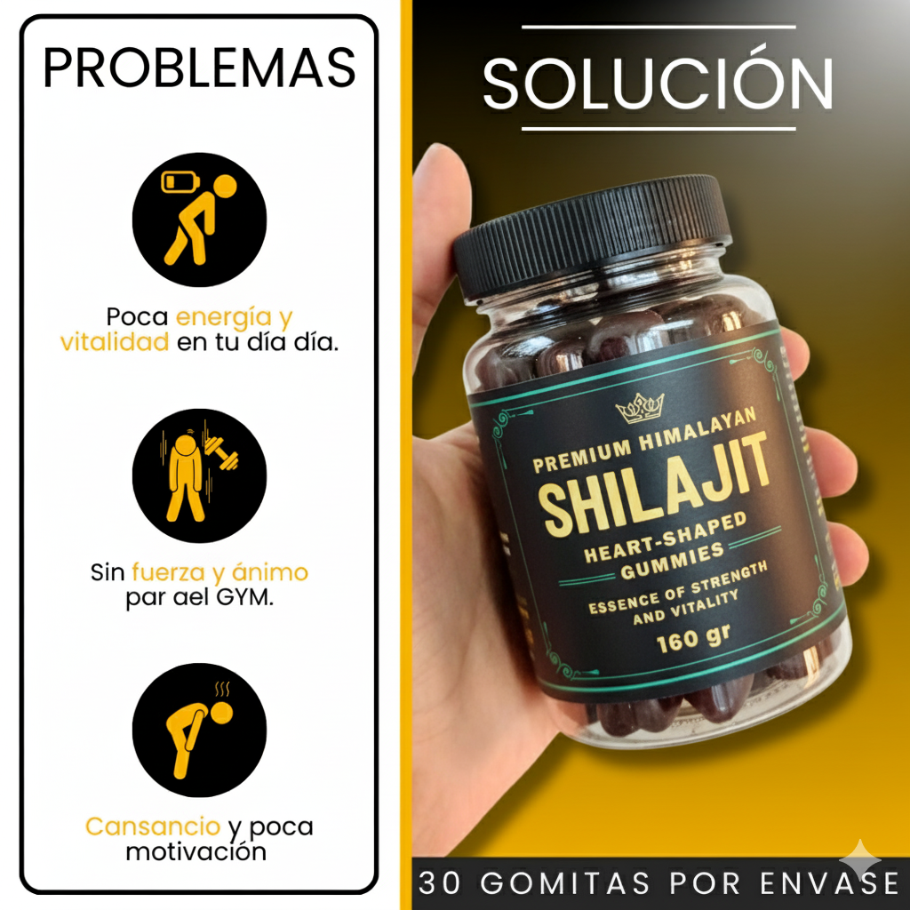 Shilajit Vital GOMAS - 100% NATURAL