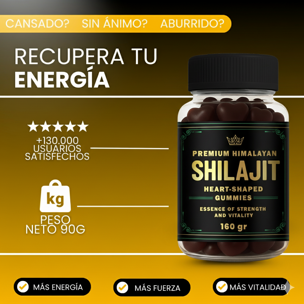 Shilajit Vital GOMAS - 100% NATURAL